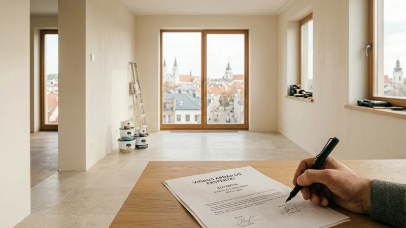 Kada žema Vidaus Apdailos Darbu Kaina Yra Normalu