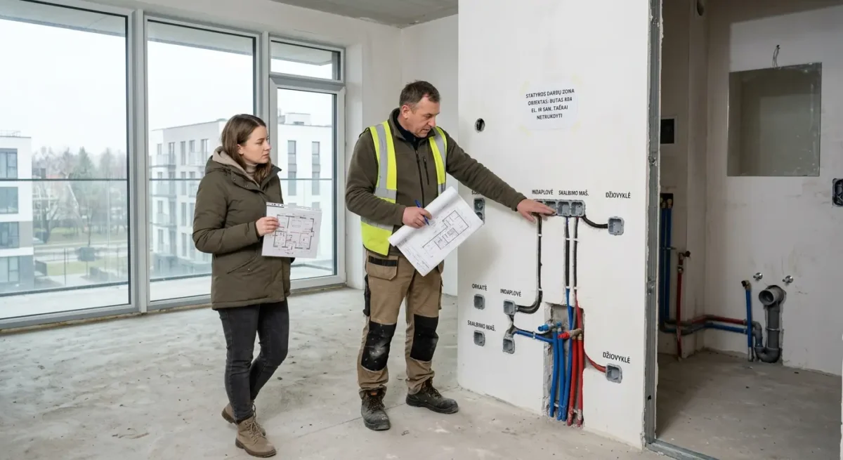 Ką verta pasitikrinti prieš pradedant apdailos darbus