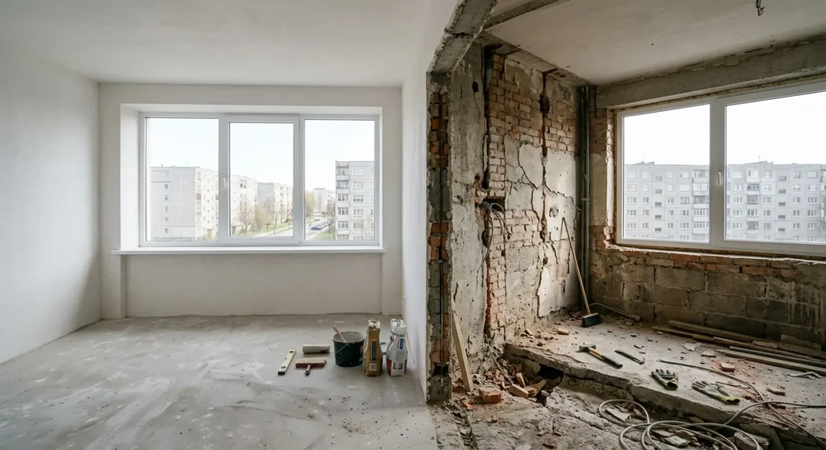 Kaina prasideda ne nuo medžiagų sąrašo, o nuo esamos būklės