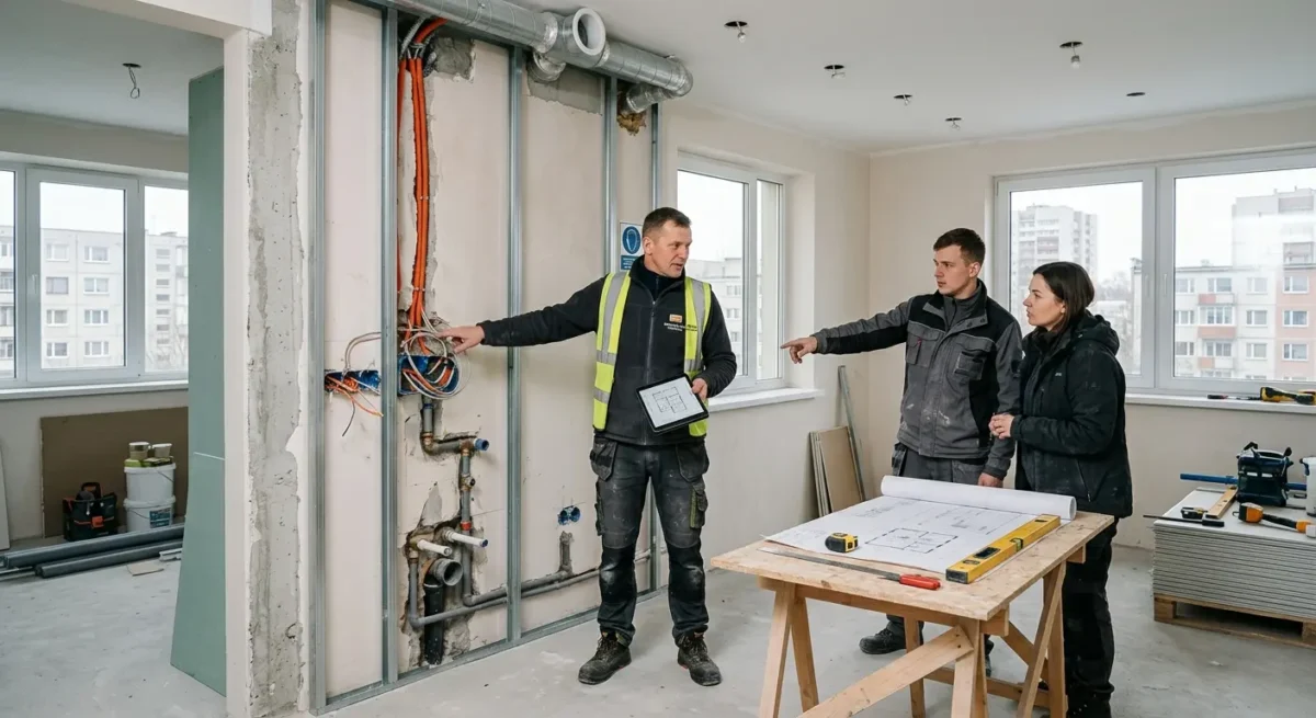 Kaip atpažinti, ar rangovas tikrai koordinuoja darbus