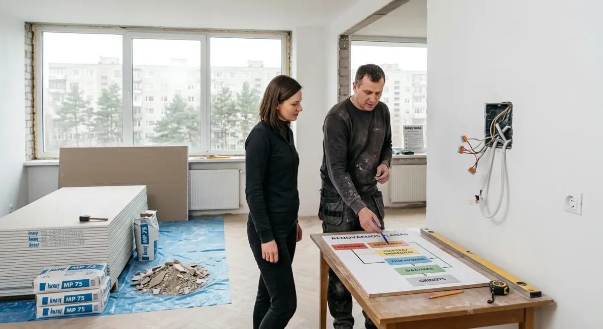 Kaip suprasti, kad darbų planas sudėliotas teisingai