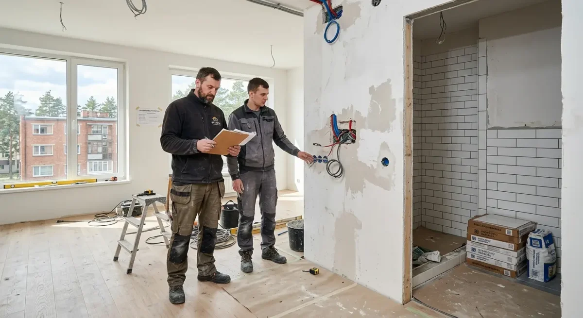 Kas labiausiai ilgina darbų trukmę