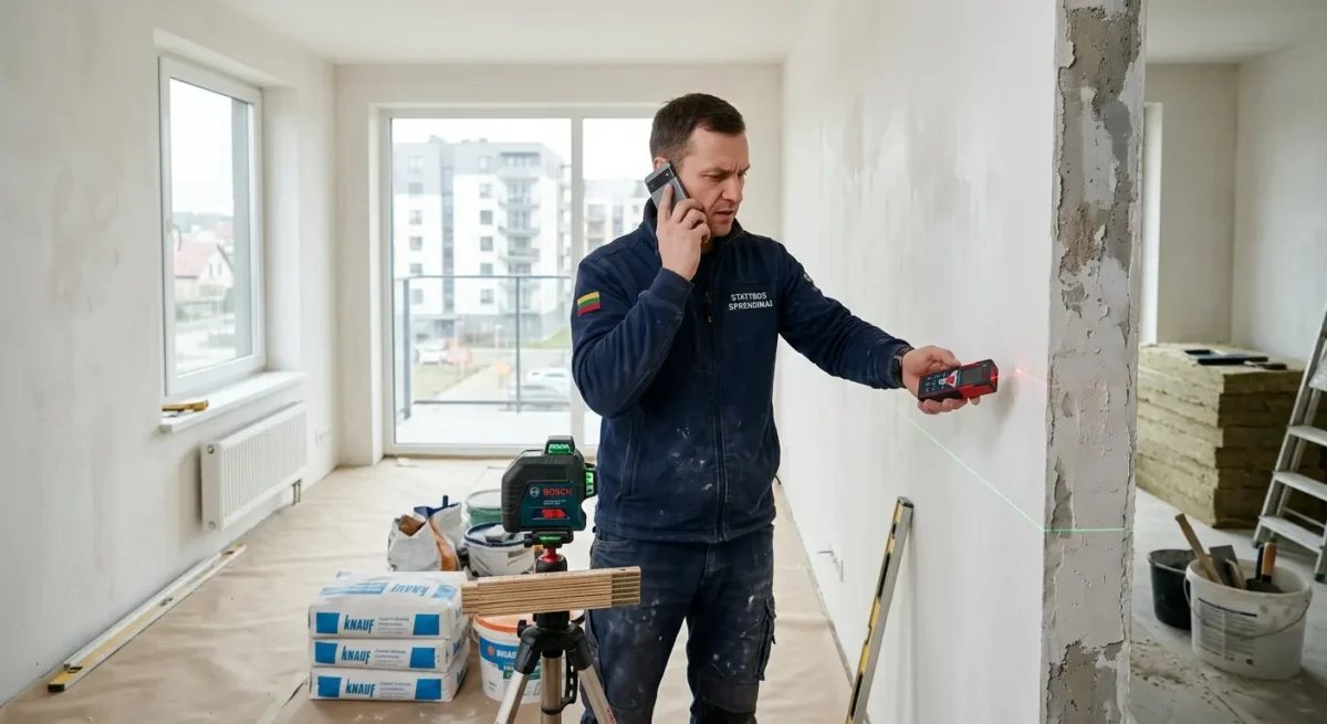 Kodėl sąžiningas rangovas ne visada pasako kainą iš karto telefonu