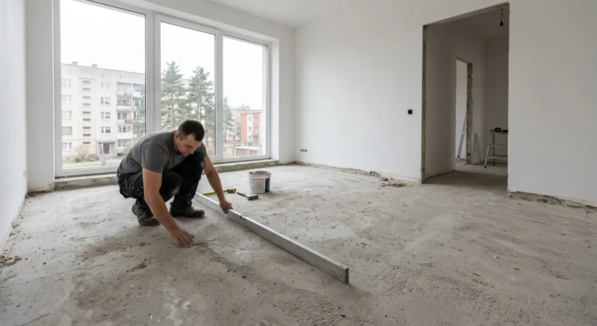 Kodėl vystytojo pagrindas dažnai netinka tiesioginiam dangos klojimui