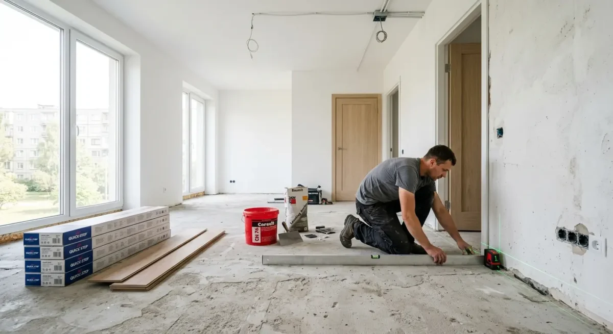 Kreivos grindys ir lubos išaugina ne vieną darbų etapą