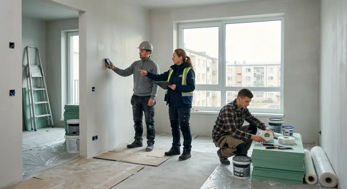 Naujuose būstuose svarbiausia ne vien amatą mokėti, bet valdyti eigą