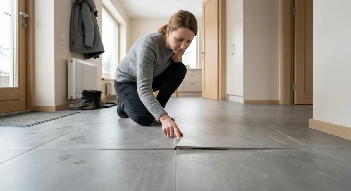 Plytelės: tvirtas sprendimas, kuris labai greitai parodo pagrindo ir įrengimo klaidas