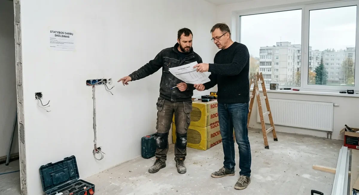 Kada verta prašyti patikslintos sąmatos