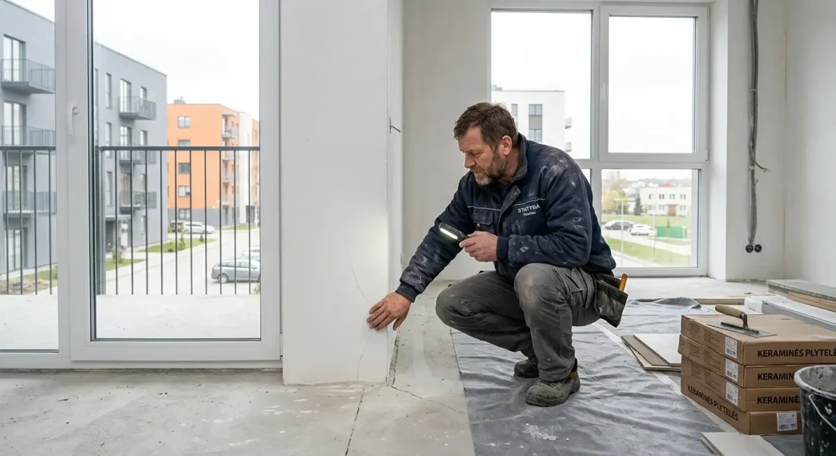 Kodėl vietinis rangovas Kaune dažnai mato problemą anksčiau